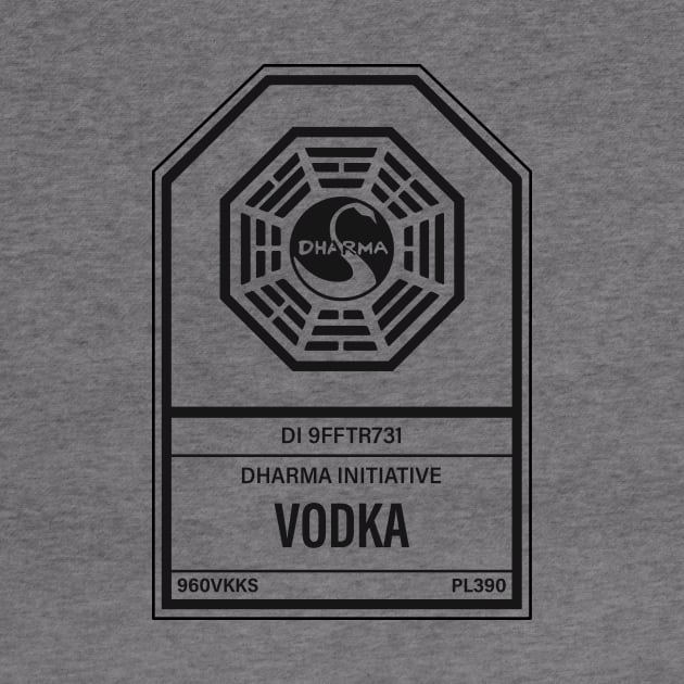 Dharma Initiative Vodka by n23tees